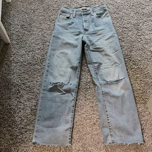 Levi’s Rib Cage Straight Jeans - Custom Made at Levi’s Store in Orlando